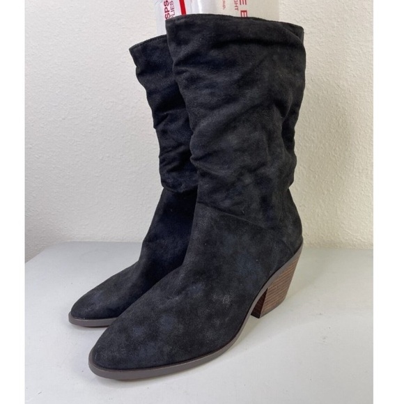 Band of Gypsies Crash Black Slouch Boots - Picture 3 of 8